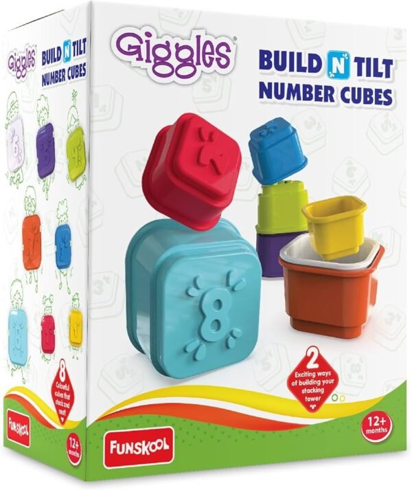 BUILD AND TILT NUMBER CUBES