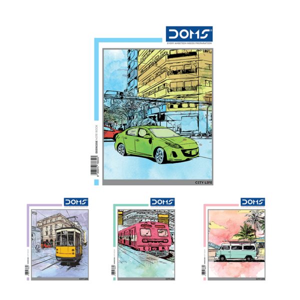 DOMS NOTEBOOK - 172 PAGES
