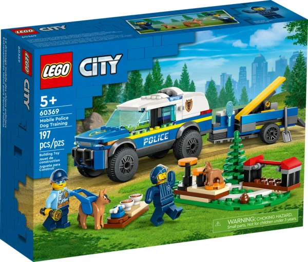 LEGO MOBILE POLICE DOG TRAINING