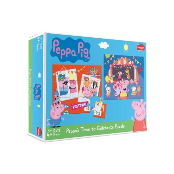 PEPPA PIG CELEBRATION TIME 2IN1 PUZZLE